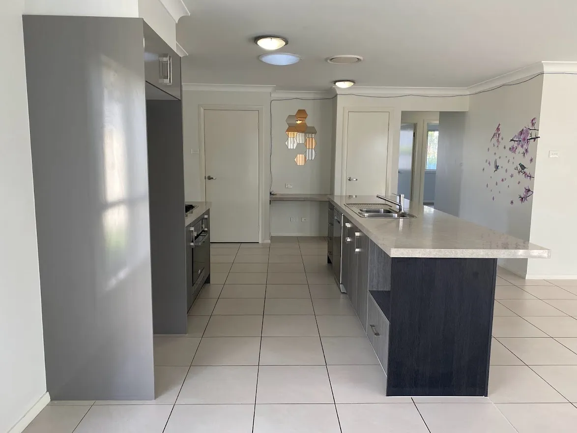 Kitchen with island bench
