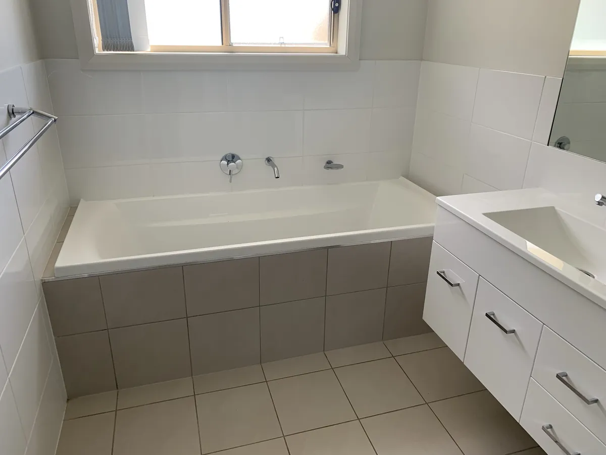 Bathroom with bath