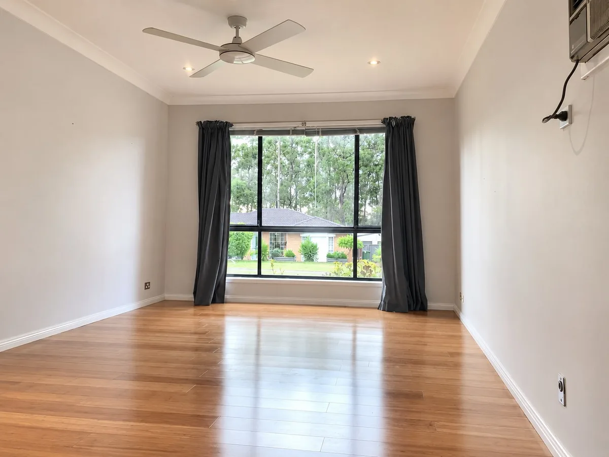 Open plan living area