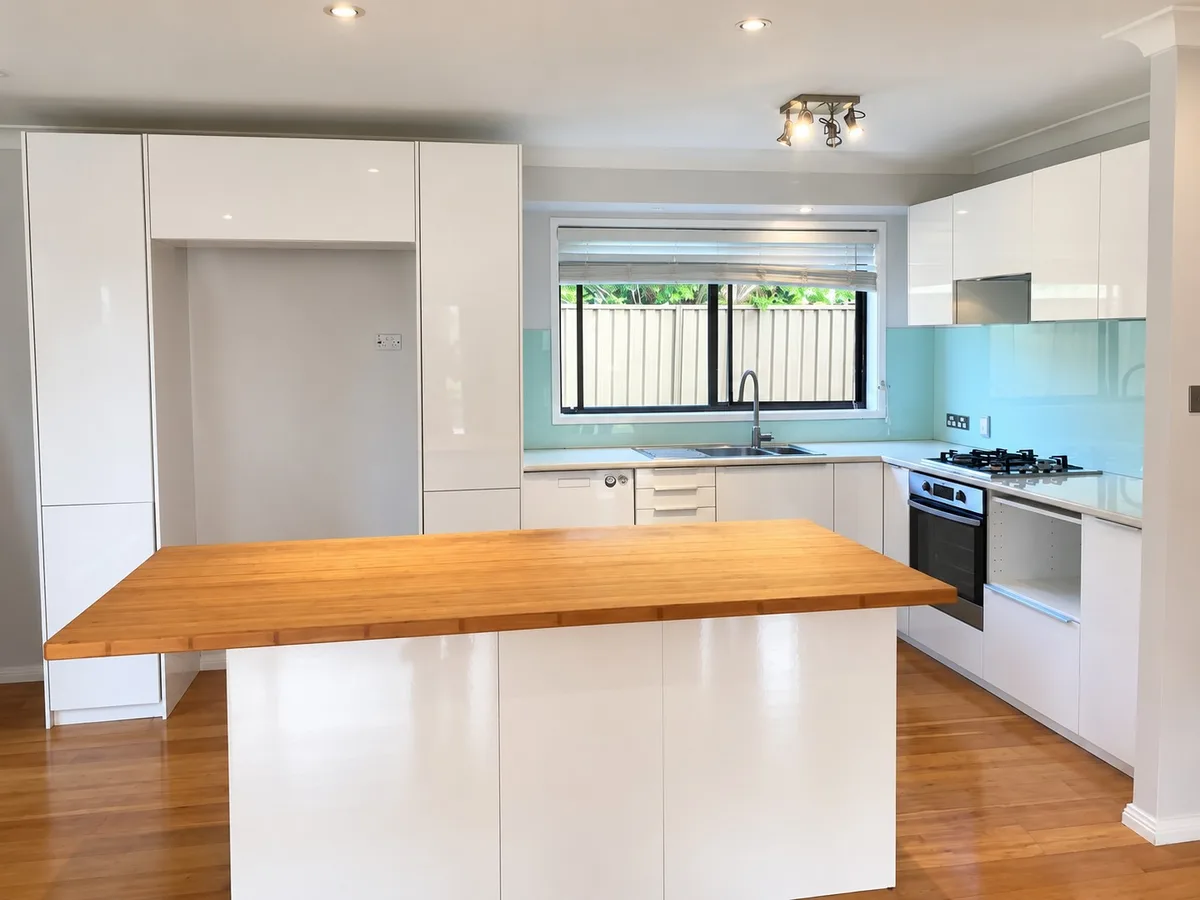 Kitchen with island bench